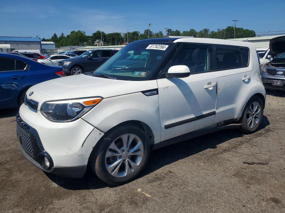 2016 Kia Soul VIN KNDJP3A58G7384865 COPART salvage auction — MECHANICAL, PA - RECONSTRUCTED CLEAN, sold $325 on 2026-07-24 (photo 1)