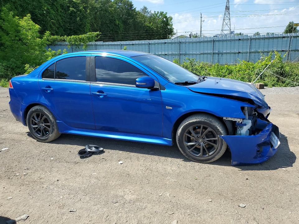 2017 Mitsubishi Lancer VIN JA32U2FU9HU601512 COPART salvage auction — FRONT END, On - Permit Salvage, sold $125 on 2026-07-28 (photo 4)