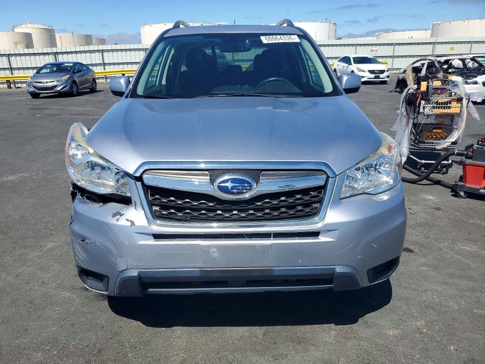 2015 Subaru Forester VIN JF2SJAGC5FH810540 COPART salvage auction — FRONT END, Salvage Title, sold $2,250 on 2026-07-27 (photo 5)