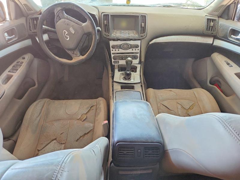 2009 Infiniti G37 VIN JNKCV61E29M012439 COPART salvage auction — FRONT END, AZ - CERT OF TITLE-RESTORED SALVAGE (P), sold $500 on 2026-07-13 (photo 8)
