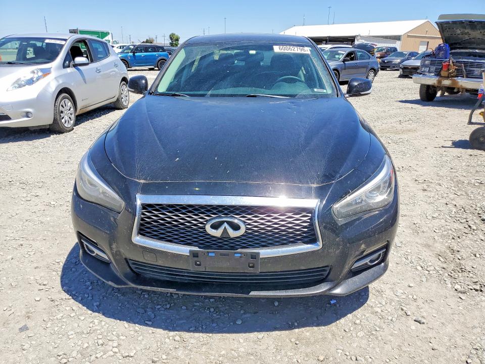 2014 Infiniti Q50 VIN JN1BV7AR4EM695179 COPART salvage auction — HAIL, Co - Certificate Of Title, sold $2,500 on 2026-07-26 (photo 5)