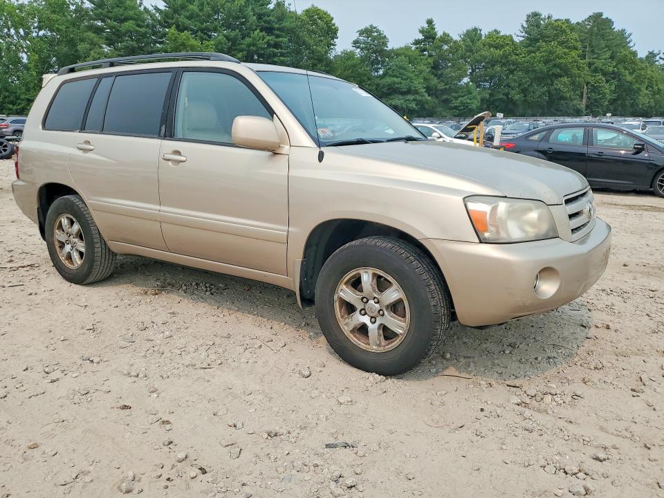 2007 Toyota Highlander VIN JTEHP21A570211136 COPART salvage auction — NORMAL WEAR, Ma - Certificate Of Title, sold $550 on 2026-07-20 (photo 4)