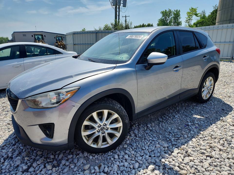 2014 Mazda Cx-5 VIN JM3KE4DY7E0376033 COPART salvage auction — REAR END, WI - JUNKED VEHICLE BILL OF SALE, sold $175 on 2026-07-23 (photo 1)