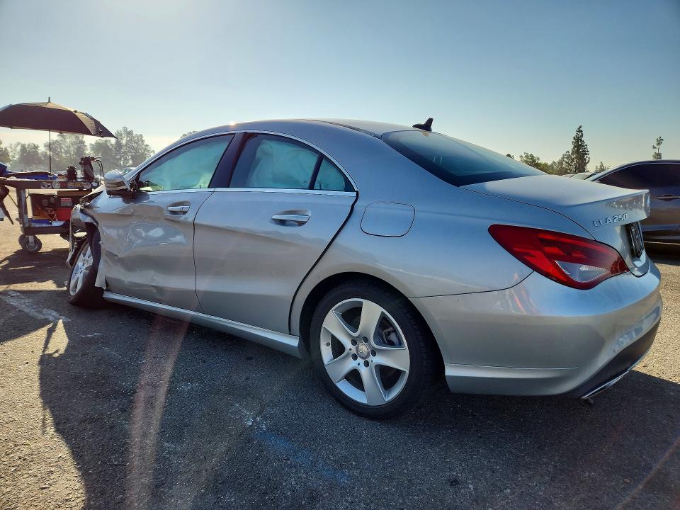 2017 Mercedes-benz Cla-klasse VIN WDDSJ4GB7HN498920 COPART salvage auction — FRONT END, Ca - Salvage Certificate, sold $1,300 on 2026-07-23 (photo 2)