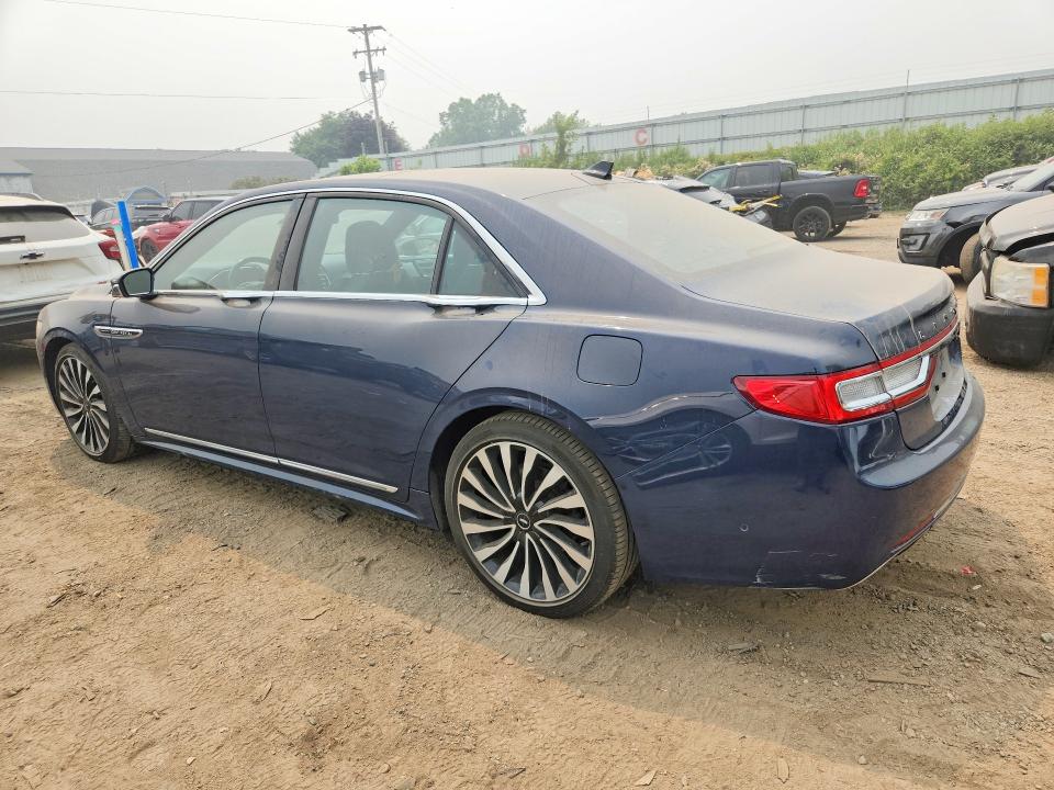 2019 Lincoln Continental VIN 1LN6L9BC0K5607448 COPART salvage auction — FRONT END, Salvage Title, sold $17,500 on 2026-08-26 (photo 2)