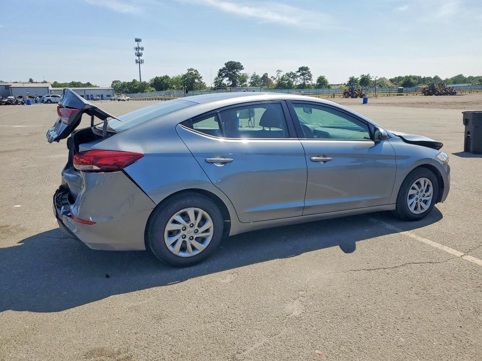 2018 Hyundai Elantra VIN KMHD74LF8JU574355 COPART salvage auction — FRONT END, NY - MV-907A SALVAGE CERTIFICATE, sold $1,900 on 2026-07-27 (photo 3)