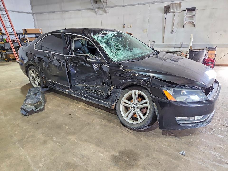 2012 Volkswagen Passat VIN 1VWBN7A33CC087839 COPART salvage auction — SIDE, Mi - Certificate Of Title, sold $200 on 2026-07-10 (photo 4)