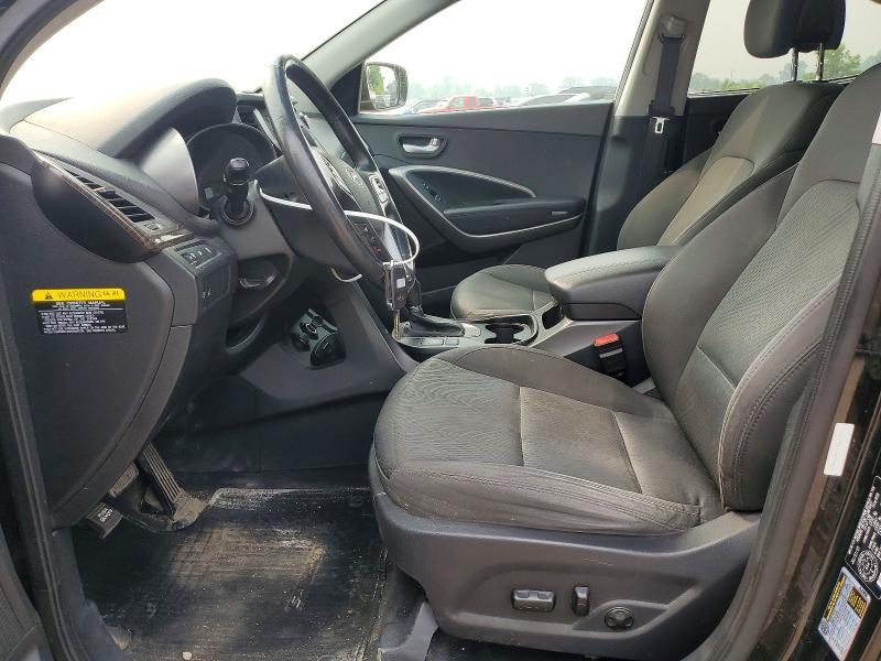 2016 Hyundai Santa fe VIN 5XYZU3LB5GG328240 COPART salvage auction — REAR END, On - Permit Salvage, sold $175 on 2026-07-28 (photo 7)