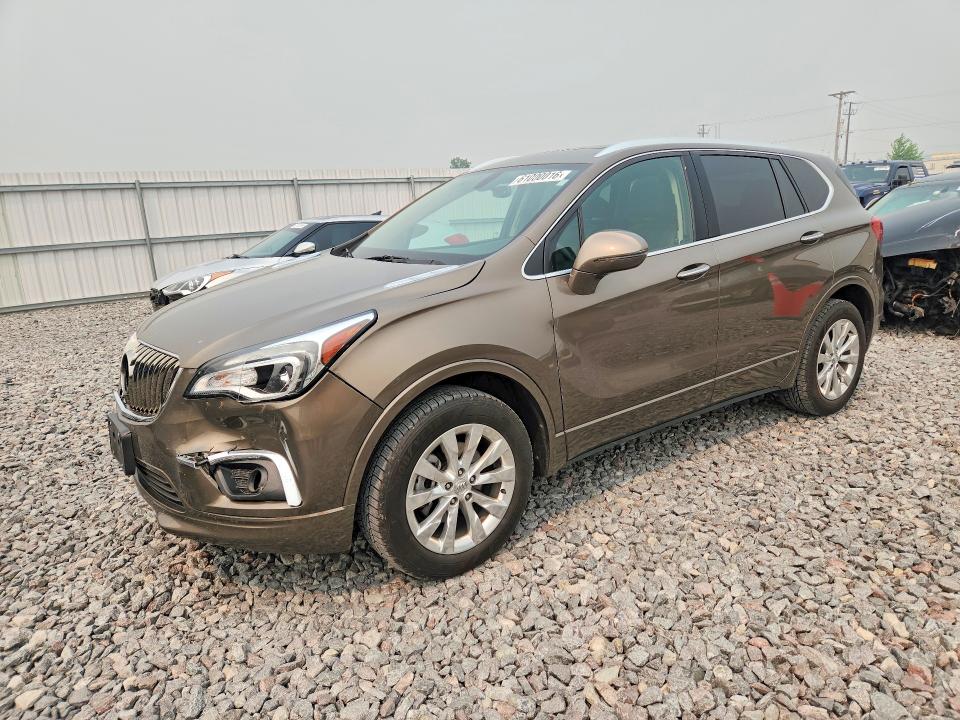 2017 Buick Envision VIN LRBFXDSA9HD095552 COPART salvage auction — FRONT END, Wi - Certificate Of Title, sold $4,800 on 2026-07-27 (photo 1)