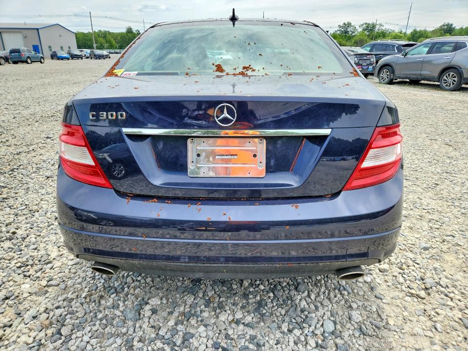 2009 Mercedes-benz C class VIN WDDGF54X19R079548 COPART salvage auction — REAR END, MA - CERT OF TITLE-RECONSTRCTD COLL, sold $125 on 2026-07-30 (photo 6)