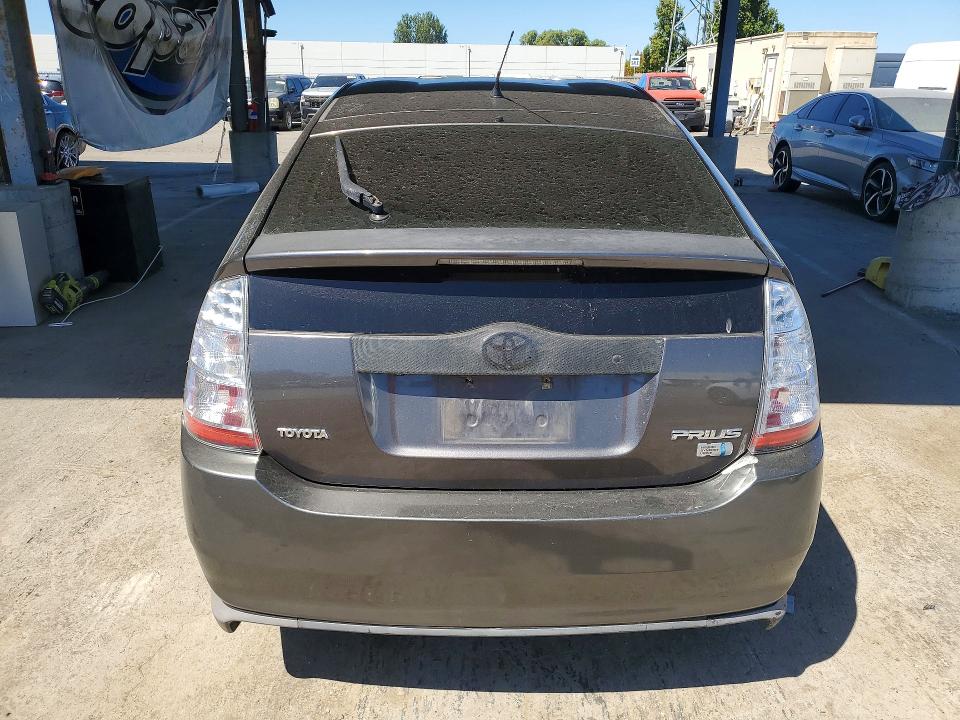 2007 Toyota Prius VIN JTDKB20U073225772 COPART salvage auction — VANDALISM, CA - SALVAGE CERTIFICATE, sold $15 on 2026-07-21 (photo 6)