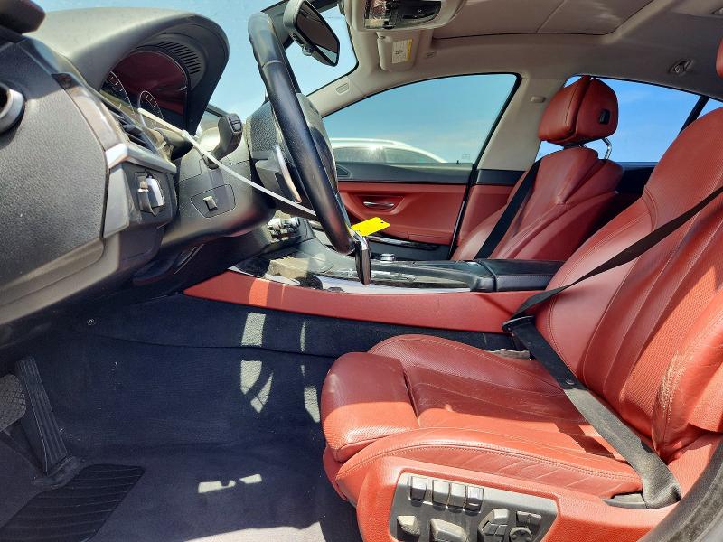 2013 BMW 6er VIN WBA6A0C53DDZ03561 COPART salvage auction — REAR END, Ca - Salvage Certificate, sold $1,650 on 2026-08-07 (photo 7)