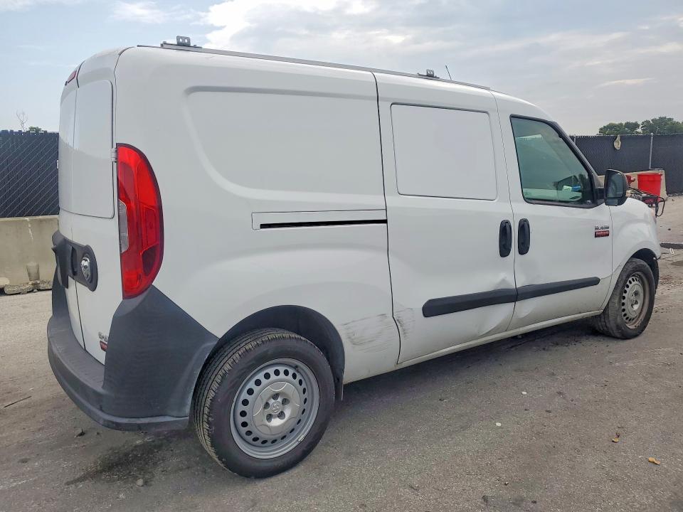 2020 Ram Promaster city VIN ZFBHRFAB9L6S38557 COPART salvage auction — FRONT END, Fl - Cert Of Title Slvg Rebuildable, sold $2,100 on 2026-08-12 (photo 3)