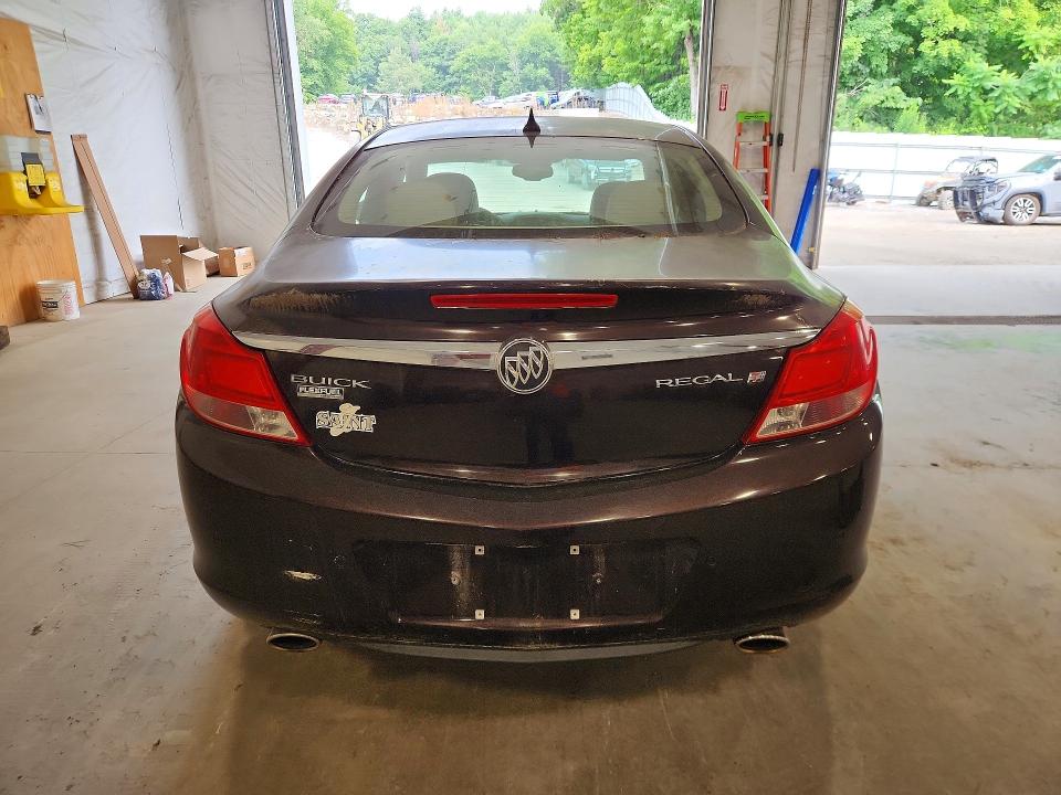 2011 Buick Regal VIN W04GV5EV1B1134556 COPART salvage auction — MECHANICAL, Vt - Cert Of Title-Salvage Vehicle, sold $175 on 2026-08-19 (photo 6)