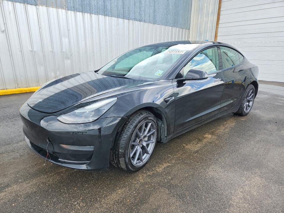2022 Tesla Model 3 VIN 5YJ3E1EA9NF187673 COPART salvage auction — MECHANICAL, FL - CERTIFICATE OF TITLE, sold $5,100 on 2026-07-20 (photo 1)