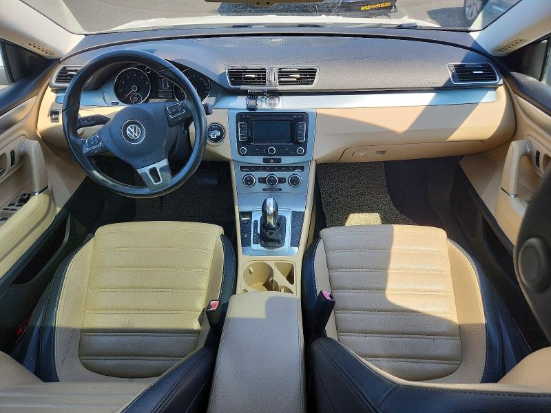 2013 Volkswagen Cc VIN WVWRN7AN7DE504081 COPART salvage auction — FRONT END, Wa - Vehicle Cert Of Ownership-Titl, sold $400 on 2026-07-29 (photo 8)