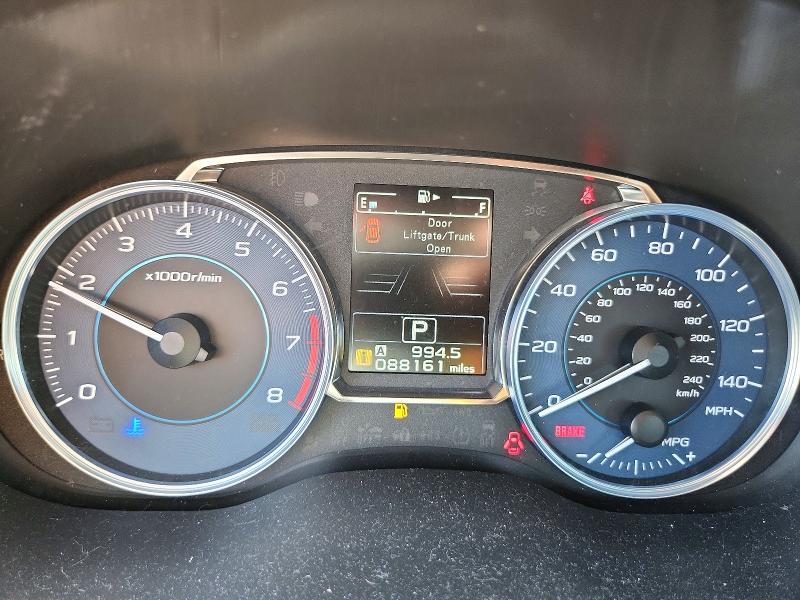2016 Subaru Impreza VIN JF1GPAY68G8238950 COPART salvage auction — FRONT END, CO - CERT OF TITLE-REBUILT SALVAGE, sold $1,750 on 2026-08-19 (photo 9)