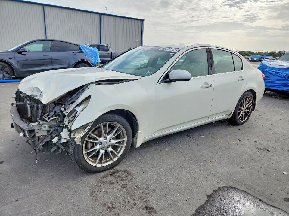 2007 Infiniti G35 VIN JNKBV61E47M713721 COPART salvage auction — FRONT END, FL - CERT OF TITLE SLVG REBUILDABLE, sold $725 on 2026-07-22 (photo 1)