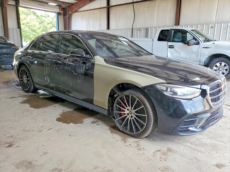 2022 Mercedes-benz VIN W1K6G7GB4NA097149 COPART salvage auction — FRONT END, Pa - Certificate Of Salvage, sold $35,000 on 2026-07-15 (photo 4)