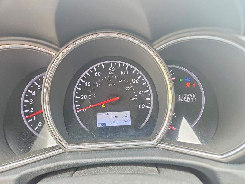 2013 Nissan Murano VIN JN8AZ1MW2DW301701 COPART salvage auction — FRONT END, Pa - Certificate Of Salvage, sold $525 on 2026-07-28 (photo 9)
