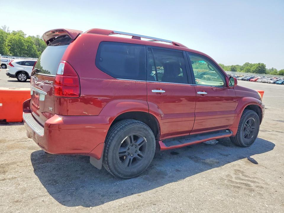 2008 Lexus Gx 470 VIN JTJBT20X180160065 COPART salvage auction — MINOR DENT/SCRATCHES, Pa - Cert Of Title, sold $2,850 on 2026-07-28 (photo 3)