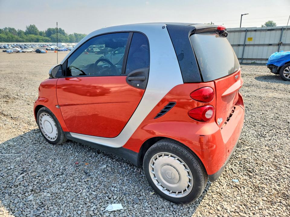 2008 Smart Fortwo VIN WMEEJ31X58K186684 COPART salvage auction — REAR END, NJ - CERT OF TITLE-SALVAGE (P), sold $700 on 2026-08-07 (photo 2)