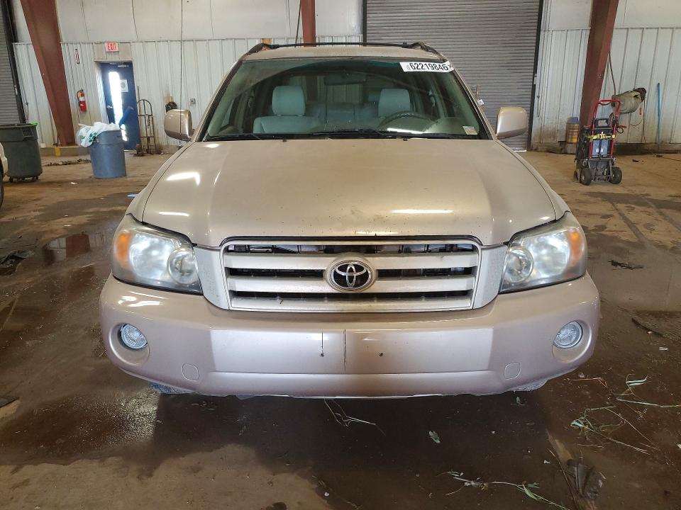 2006 Toyota Highlander VIN JTEEP21A160136856 COPART salvage auction — MECHANICAL, Mi - Dealer Only Clean Title, sold $525 on 2026-07-31 (photo 5)