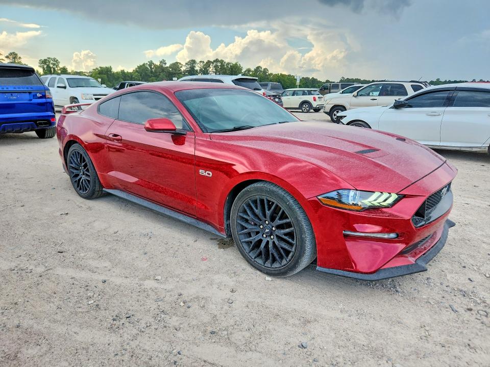 2020 Ford Mustang VIN 1FA6P8CF3L5168779 COPART salvage auction — WATER/FLOOD, La - Certificate Of Destruction, sold $7,700 on 2026-07-10 (photo 4)