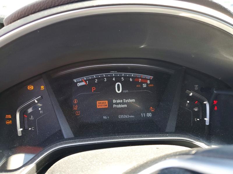 2019 Honda Cr-v VIN JHLRW2H86KX004174 COPART salvage auction — REAR END, FL - CERT OF TITLE SLVG REBUILDABLE, sold $550 on 2026-07-27 (photo 9)