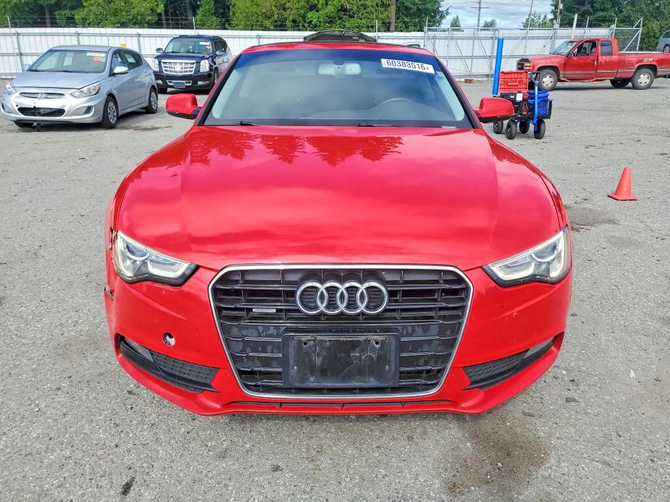 2013 Audi A5 VIN WAULFAFRXDA080282 COPART salvage auction — FRONT END, Wa - Bill Of Sale, sold $2,100 on 2026-07-20 (photo 5)