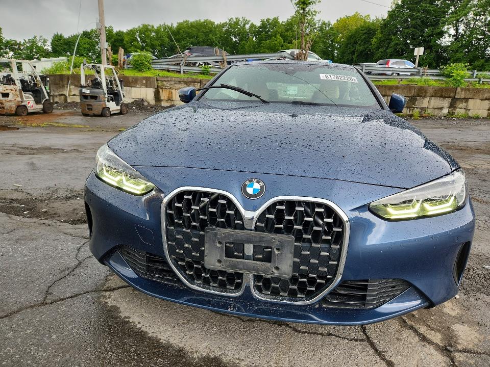 2021 BMW 4 series VIN WBA73AP03MCH00570 COPART salvage auction — SIDE, Ny - Mv-907A Salvage Certificate, sold $16,600 on 2026-08-13 (photo 5)