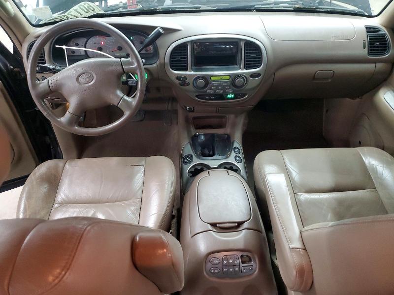 2001 Toyota Sequoia VIN 5TDBT48A71S013458 COPART salvage auction — SIDE, IL - CERTIFICATE OF TITLE, sold $575 on 2026-07-20 (photo 8)