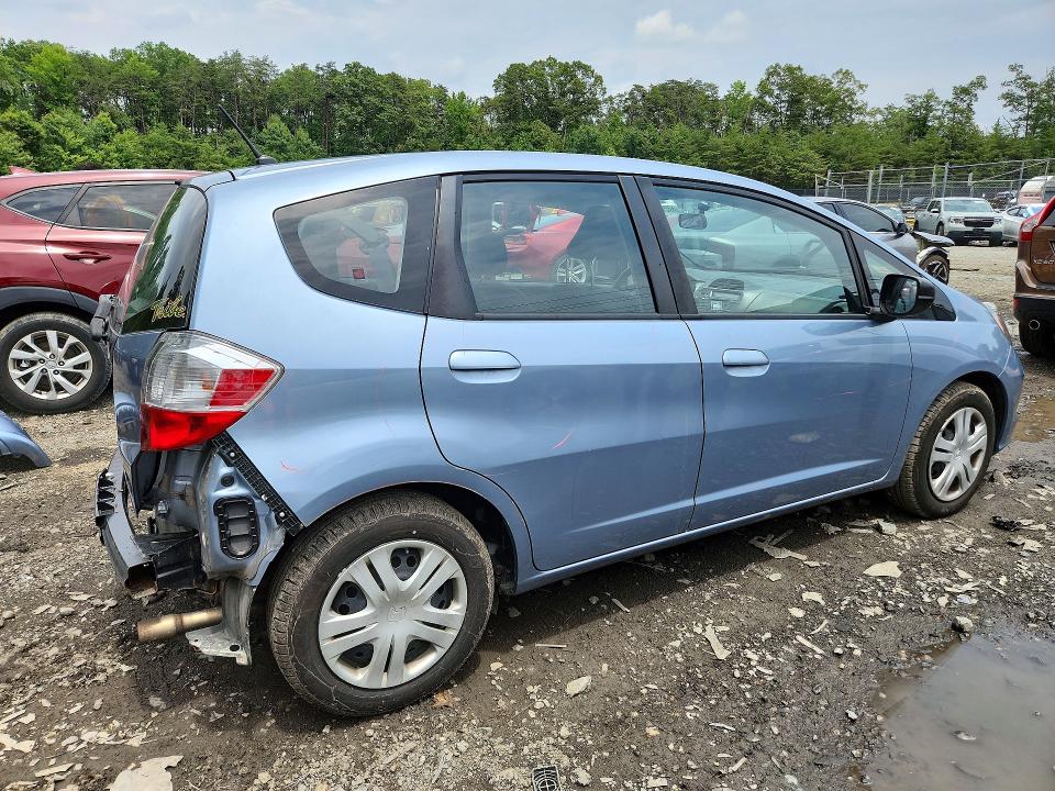 2011 Honda Fit VIN JHMGE8H38BC005704 COPART salvage auction — REAR END, MD - CERT OF SALVAGE < 75% DAMAGE, sold $775 on 2026-07-31 (photo 3)