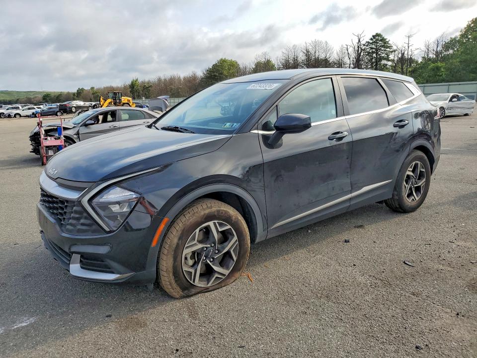 2023 Kia Sportage VIN KNDPU3AF6P7162613 COPART salvage auction — SIDE, NY - MV-907A SALVAGE CERTIFICATE, sold $6,800 on 2026-08-01 (photo 1)