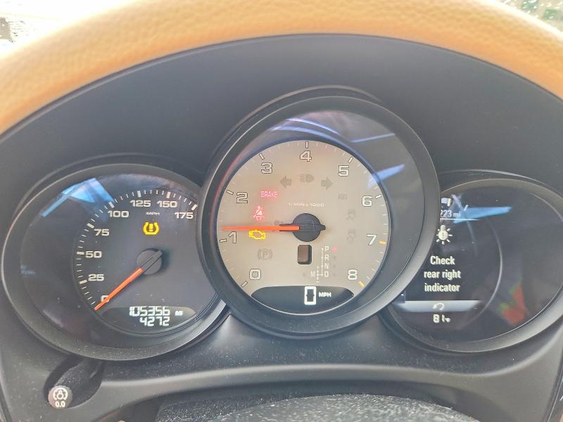 2015 Porsche Macan VIN WP1AB2A55FLB60496 COPART salvage auction — REAR END, Mt - Certificate Of Title, sold $6,000 on 2026-08-03 (photo 9)