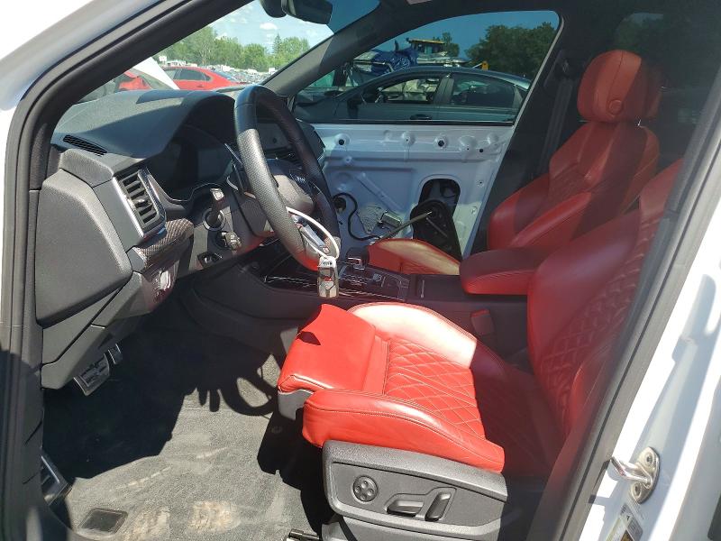 2021 Audi Sq5 VIN WA1B4AFY3M2104163 COPART salvage auction — FRONT END, NY - MV-907A SALVAGE CERTIFICATE, sold $10,600 on 2026-08-17 (photo 7)