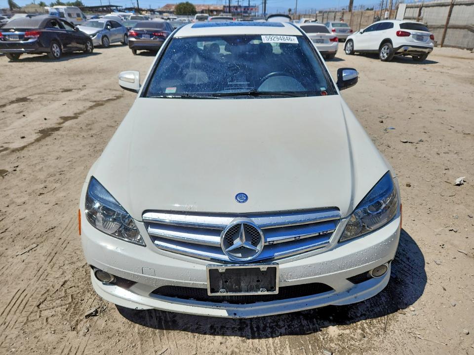 2008 Mercedes-benz C class VIN WDDGF54X18F088265 COPART salvage auction — MINOR DENT/SCRATCHES, CA - DIS/DLR/EXP ONLY CLEAN TITLE, sold $275 on 2026-07-20 (photo 5)
