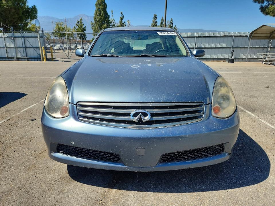 2006 Infiniti G35 VIN JNKCV51E56M506736 COPART salvage auction — MINOR DENT/SCRATCHES, CA - SALVAGE CERTIFICATE, sold $500 on 2026-07-16 (photo 5)