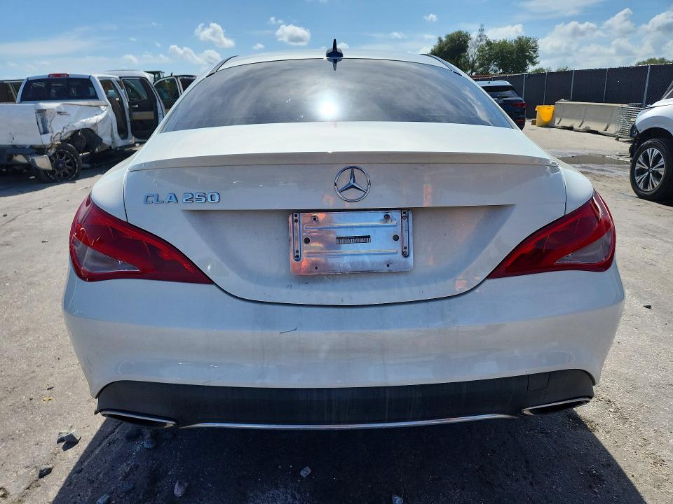 2018 Mercedes-benz Cla-klasse VIN WDDSJ4EB7JN592613 COPART salvage auction — FRONT END, Fl - Cert Of Title Slvg Rebuildable, sold $2,150 on 2026-08-11 (photo 6)