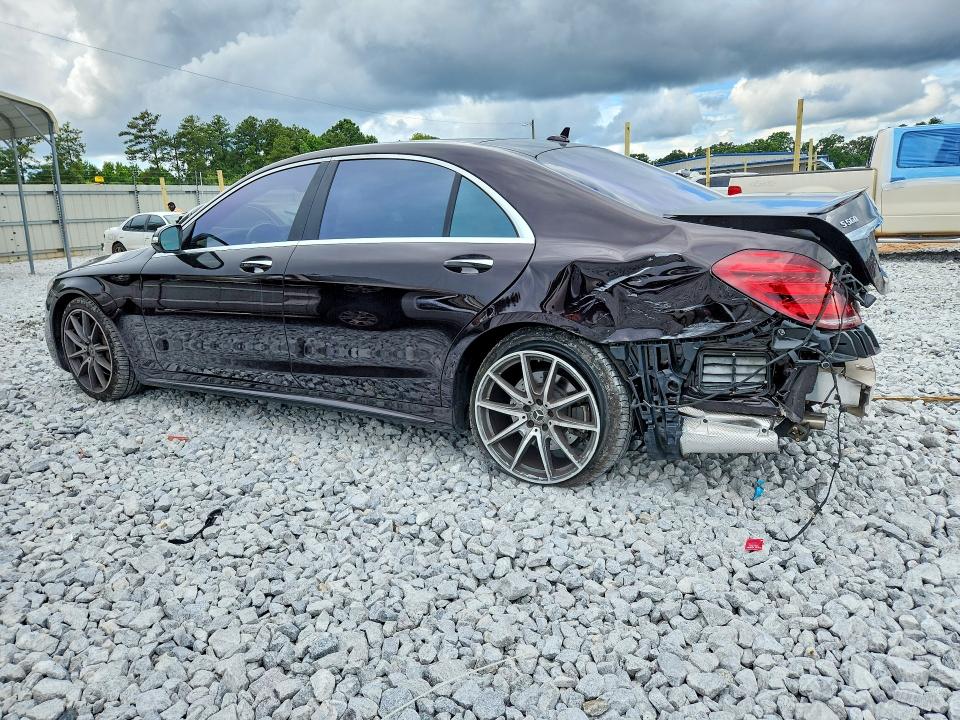 2019 Mercedes-benz S-klasse VIN WDDUG8DB5KA480370 COPART salvage auction — REAR END, Ga - Cert Of Title-Salvage, sold $15,300 on 2026-08-11 (photo 2)