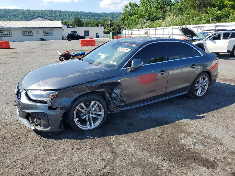 2023 Audi A4 VIN WAUEAAF49PN006540 — COPART salvage auction photo