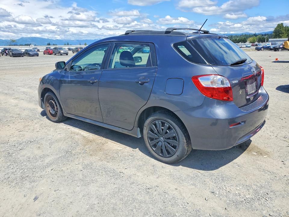 2009 Toyota Matrix VIN 2T1KU40E99C027796 COPART salvage auction — MINOR DENT/SCRATCHES, Wa - Vehicle Cert Of Ownership-Titl, sold $1,100 on 2026-08-09 (photo 2)