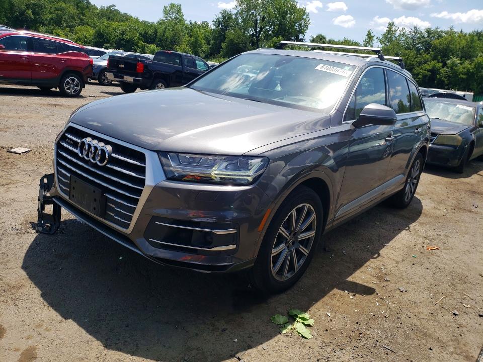 2019 Audi Q7 VIN WA1VAAF78KD003182 COPART salvage auction — FRONT END, Salvage Title, sold $525 on 2026-07-24 (photo 1)