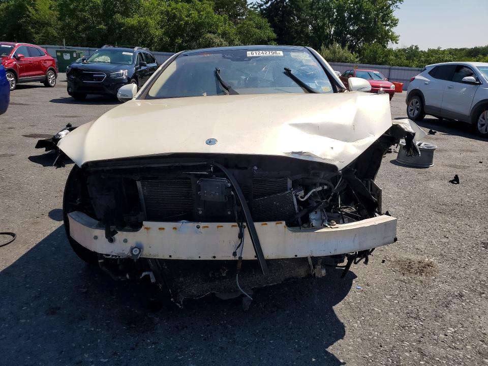 2019 Mercedes-benz S-klasse VIN WDDUG8GB0KA444503 COPART salvage auction — FRONT END, In - Certificate Of Title, sold $11,800 on 2026-08-04 (photo 5)