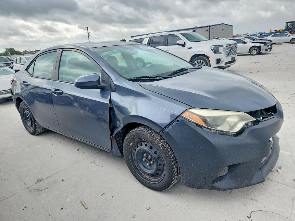 2015 Toyota Corolla VIN 5YFBURHE9FP360593 COPART salvage auction — REAR END, Tx - Certificate Of Title, sold $2,150 on 2026-07-31 (photo 4)