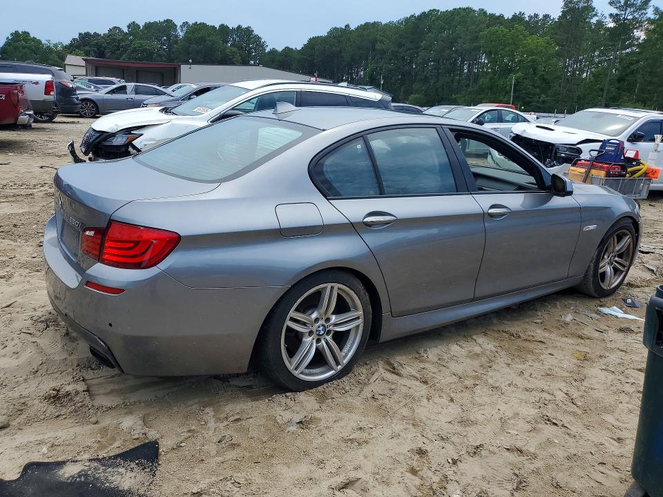 2013 BMW 5er VIN WBAFR9C59DDX80569 COPART salvage auction — MECHANICAL, De - Certificate Of Title, sold $225 on 2026-07-28 (photo 3)