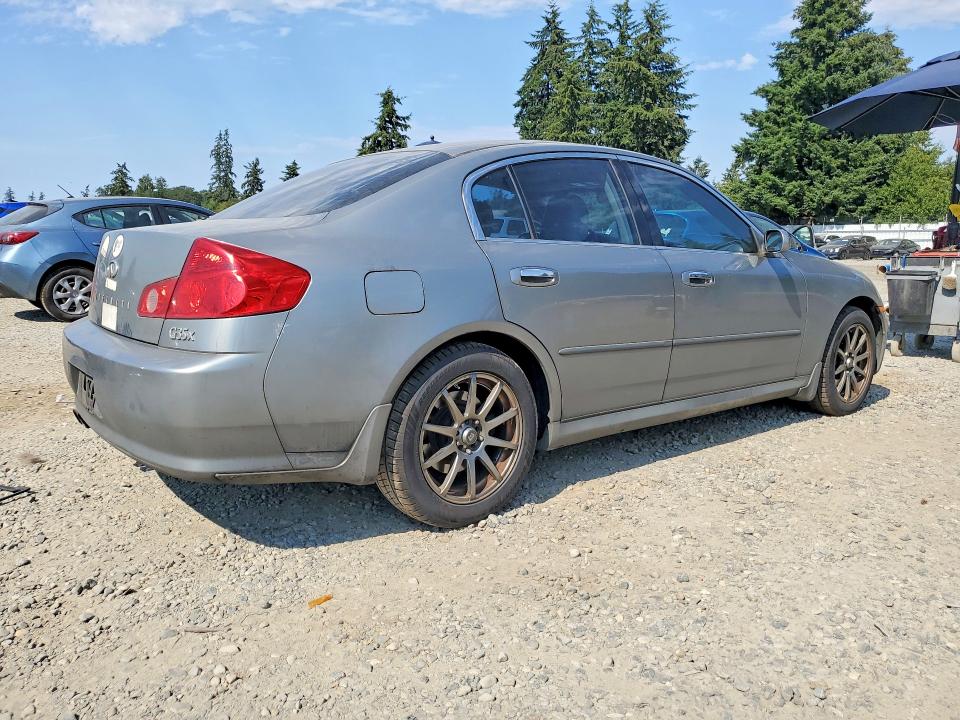 2006 Infiniti G35 VIN JNKCV51F36M604687 COPART salvage auction — SIDE, Wa - Bill Of Sale, sold $350 on 2026-07-31 (photo 3)