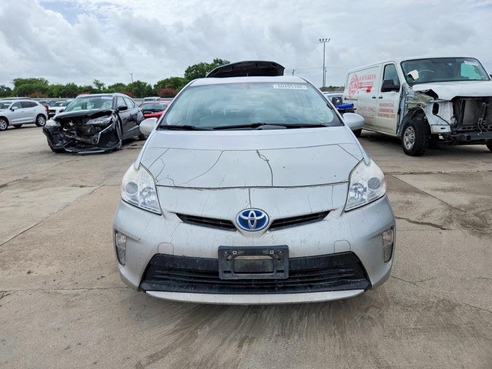 2013 Toyota Prius VIN JTDKN3DU0C5411205 COPART salvage auction — FRONT END, Tx - Certificate Of Title, sold $1,300 on 2026-07-30 (photo 5)