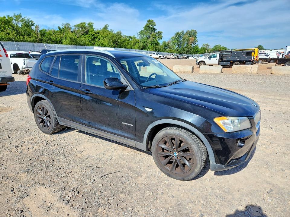 2014 BMW X3 VIN 5UXWX9C56E0D18456 COPART salvage auction — FRONT END, Ok - Certificate Of Title (P), sold $125 on 2026-07-09 (photo 4)