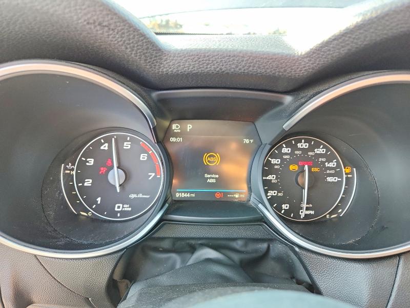 2018 Alfa romeo Stelvio VIN ZASFAKBNXJ7B71902 COPART salvage auction — FRONT END, Wv - Certificate Of Title, sold $4,400 on 2026-08-07 (photo 9)